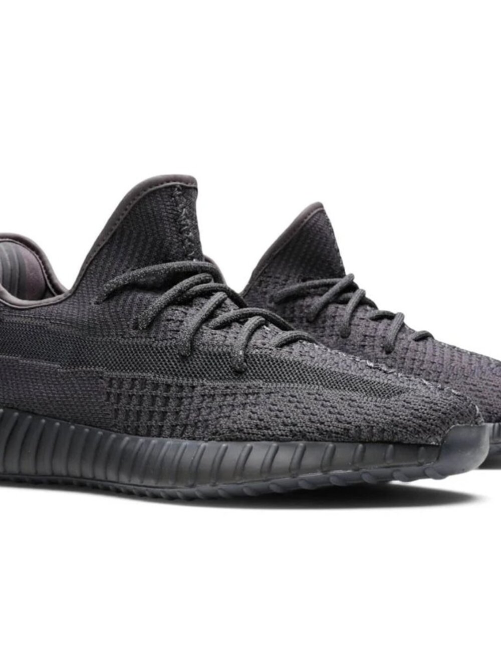 adidas Yeezy Boost 350 V2 Static Black Sneakers US 6.5